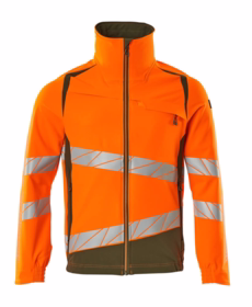 Mascot - Arbejdsjakke Hi-viz 19009 orange/mosgrøn