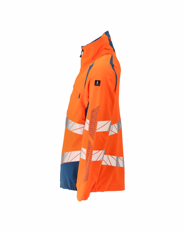 Arbejdsjakke Hi-vis 19009 orange/mørk petroleum, str. 2XL