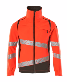 Mascot - Arbejdsjakke Hi-viz 19009 rød/mørk antracit