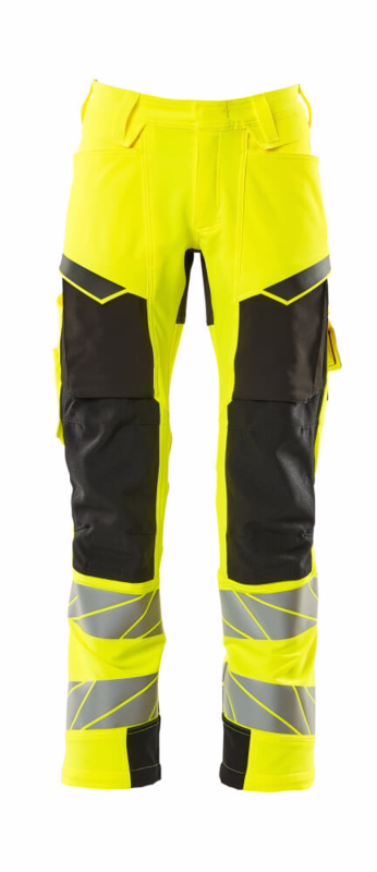 Arbejdsbuks 19079 Hi-vis gul/sort, str. 90C54