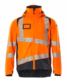 Mascot - Skaljakke 19301 Hi-vis orange/mørk marine