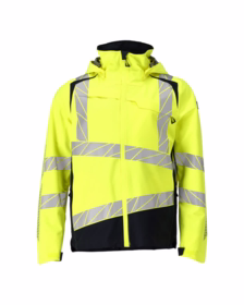 Mascot - Skaljakke 19301 Hi-vis gul/mørk marine