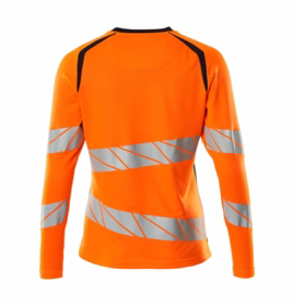 Mascot - T-shirt Hi-viz Dame 19091 orange/mørk marine