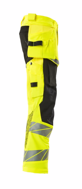 Arbejdsbuks 19031 Hi-vis gul/sort, str. 76C50
