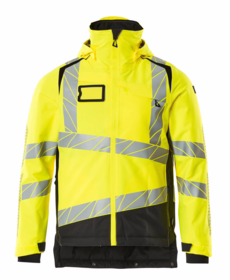 Mascot - Vinterjakke Hi-viz 19335 gul/sort S