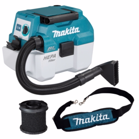 Makita - Støvsuger 18V DVC750LZX3, 7,5 L, Solo