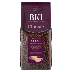 BKI - Kaffe Helbønner Brasil Signatur PRO 1000 gram