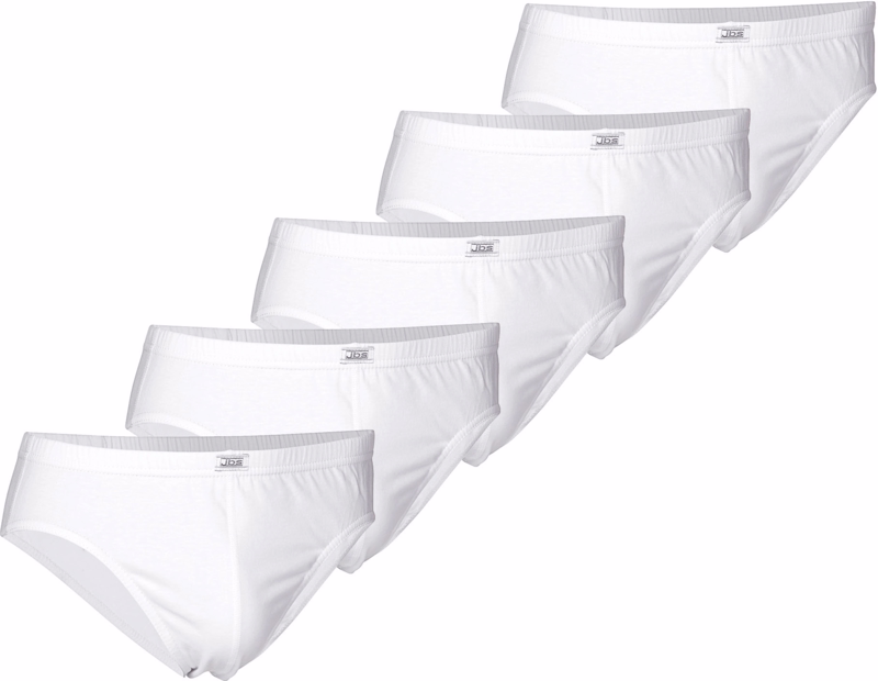 Underbuks Slip 0-1140 Hvid 5-pak, str. 2XL