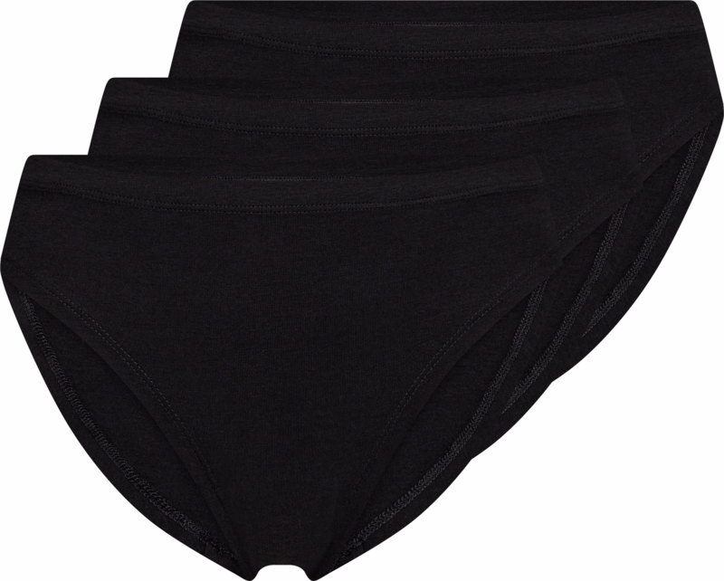 Trusse Tai Dame 9-8600 Sort 3-pak, str. 2XL