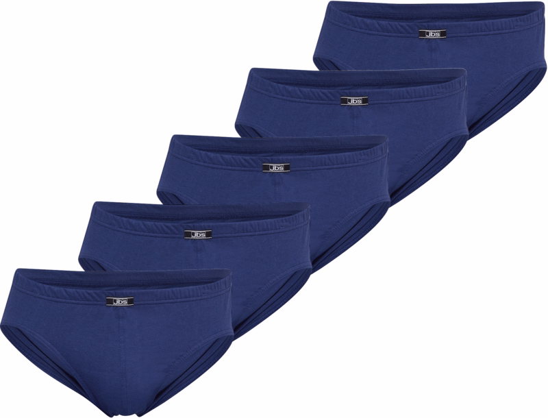 Underbuks Slip 0-1140 Navy 5-pak, str. M