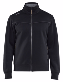 Blåkläder - Sweatshirt Full-zip 4739 Sort