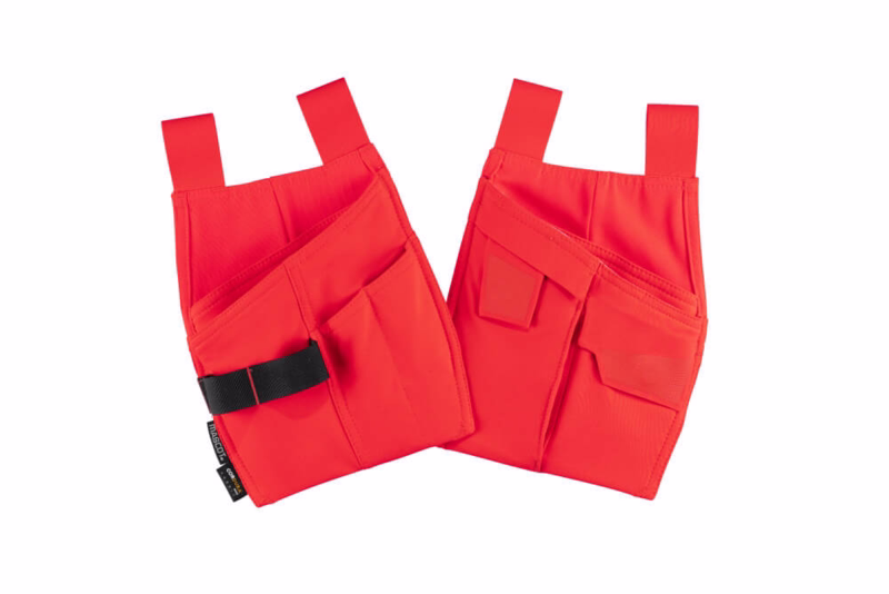 Hængelommer 19050 Hi-vis rød, str. One-size