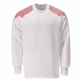Mascot - Sweatshirt Food&Care 20084 Hvid/signalrød