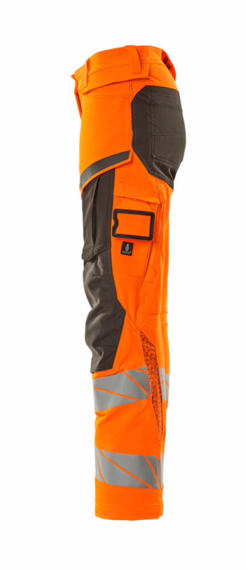 Arbejdsbuks Hi-vis Dame 19078 orange/mørk antracit, str. 76C