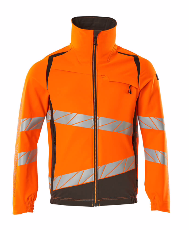Arbejdsjakke Hi-vis 19009 orange/mørk antracit, str. M