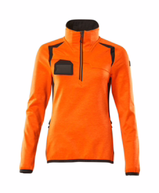 Mascot - Fleecetrøje Hi-vis Dame 19353 orange/mørk antracit