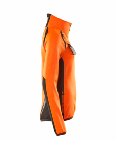 Mascot - Fleecetrøje Hi-vis Dame 19453 orange/mørk antracit