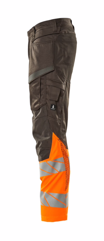 Arbejdsbuks Hi-vis 19679 mørk antracit/orange, str. 76C51