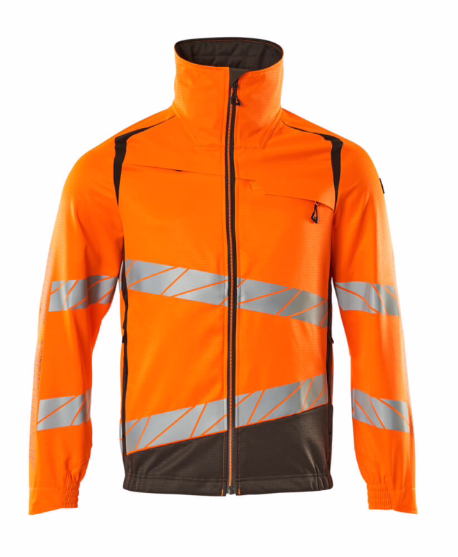 Arbejdsjakke Hi-vis 19509 orange/mørk antracit, str. XL