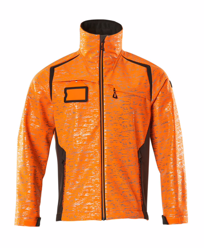 Softshell jakke Hi-vis 19202 orange/mørk antracit, str. XL