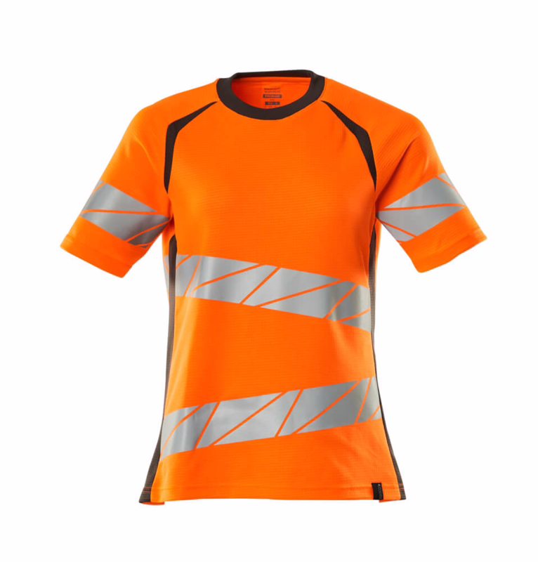 T-shirt Hi-vis Dame 19092 orange/mørk antracit, str. M