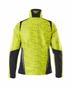 Mascot - Flour. Softshell Dame 19212 gul/mørk marine