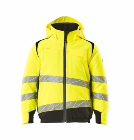 Mascot - Vinterjakke Hi-viz børn 19935 gul/sort