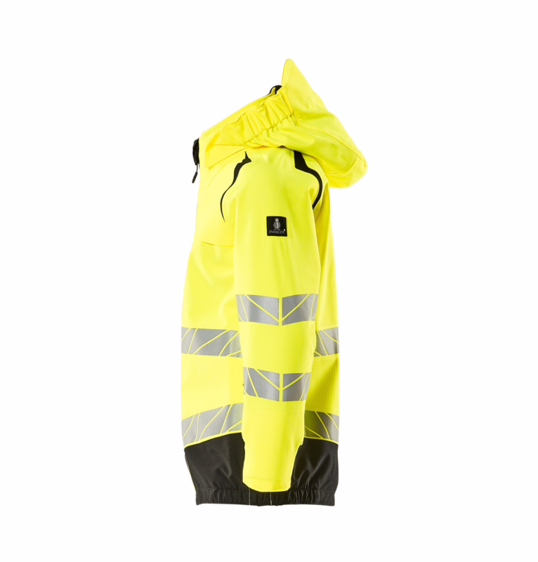 Skaljakke Hi-vis børn 19901 gul/sort, str. 128