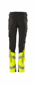 Mascot - Arbejdsbuks Hi-vis børn 19979 sort/gul