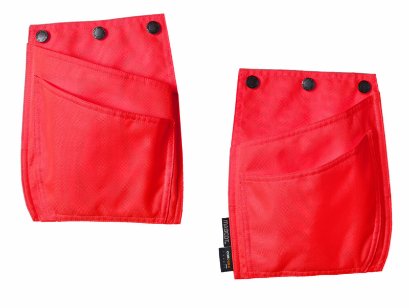 Hængelommer 19450 Hi-vis rød, str. One-size