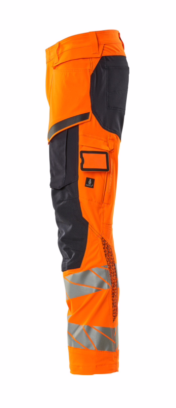 Arbejdsbuks Hi-vis 19279 orange/mørk marine, str. 82C54