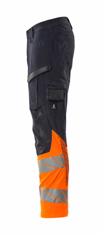 Servicebuks Hi-vis 19379 mørk marine/orange, str. 82C58