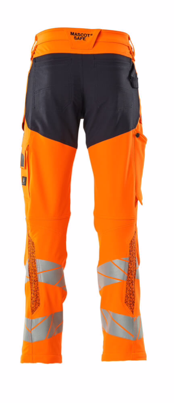 Arbejdsbuks Hi-vis 19479 orange/mørk marine, str. 90C47