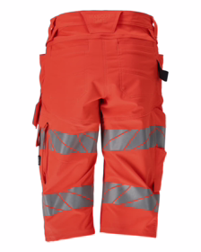 Mascot - Arbejdsshorts Dame Hi-vis 19248 lange Rød