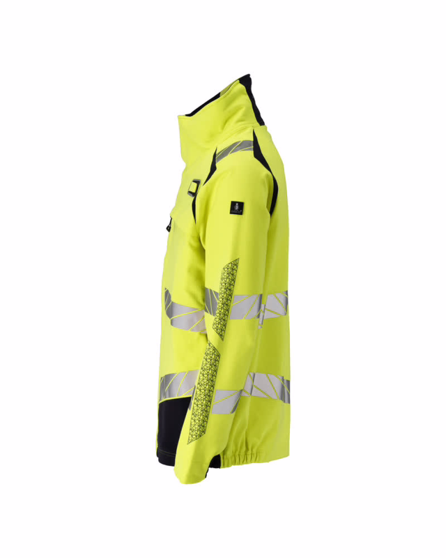Arbejdsjakke 21009 Hi-vis Gul/Mørk marine, str. S