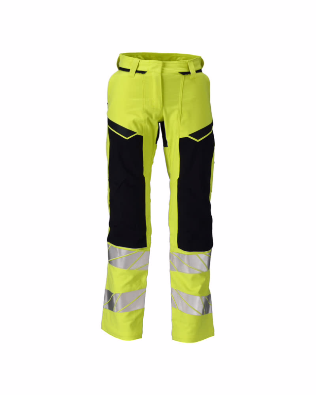 Arbejdsbuks Dame 21078 Hi-vis Gul/Marine, str. 76C48