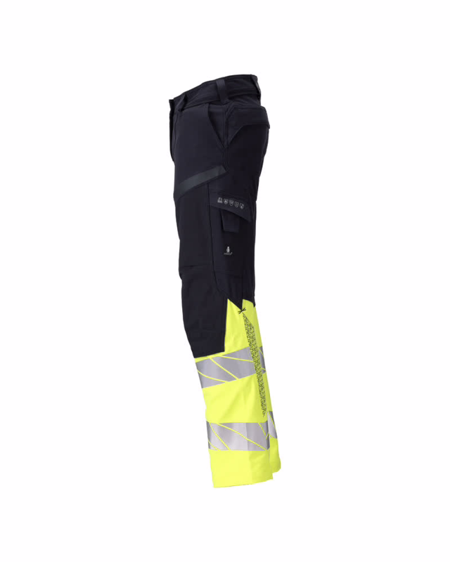 Arbejdsbuks Dame 21178 Hi-vis Marine/gul, str. 76C46