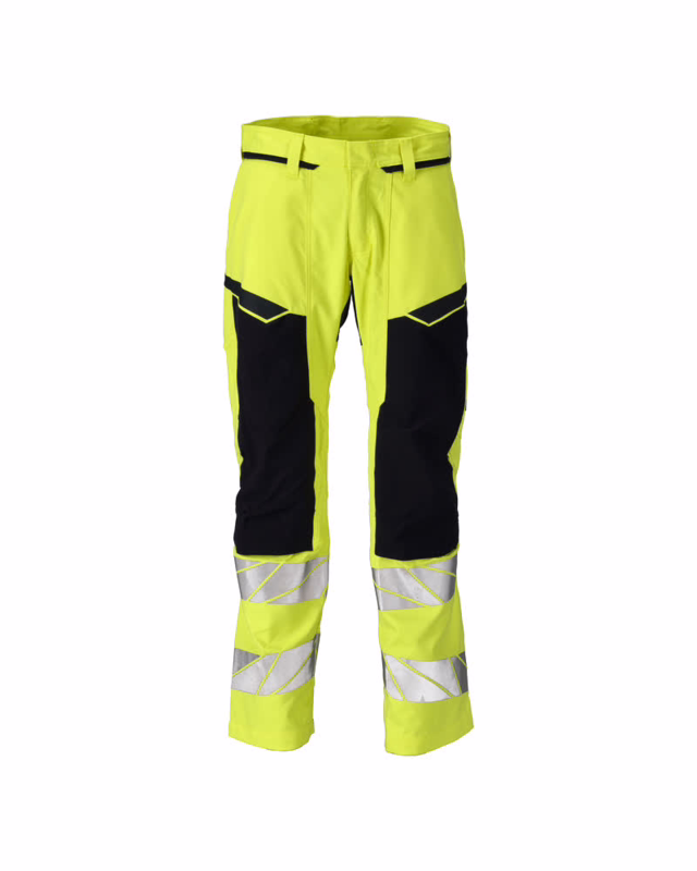 Arbejdsbuks 21379 Hi-vis gul/Marine, str. 76C46