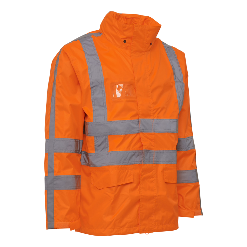 Regnjakke 086005R Hi-vis Orange, str. L
