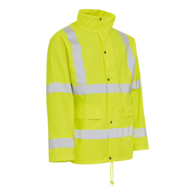 Elka-Rainwear - Regnjakke PU 026300R Hi-vis Gul str. XS