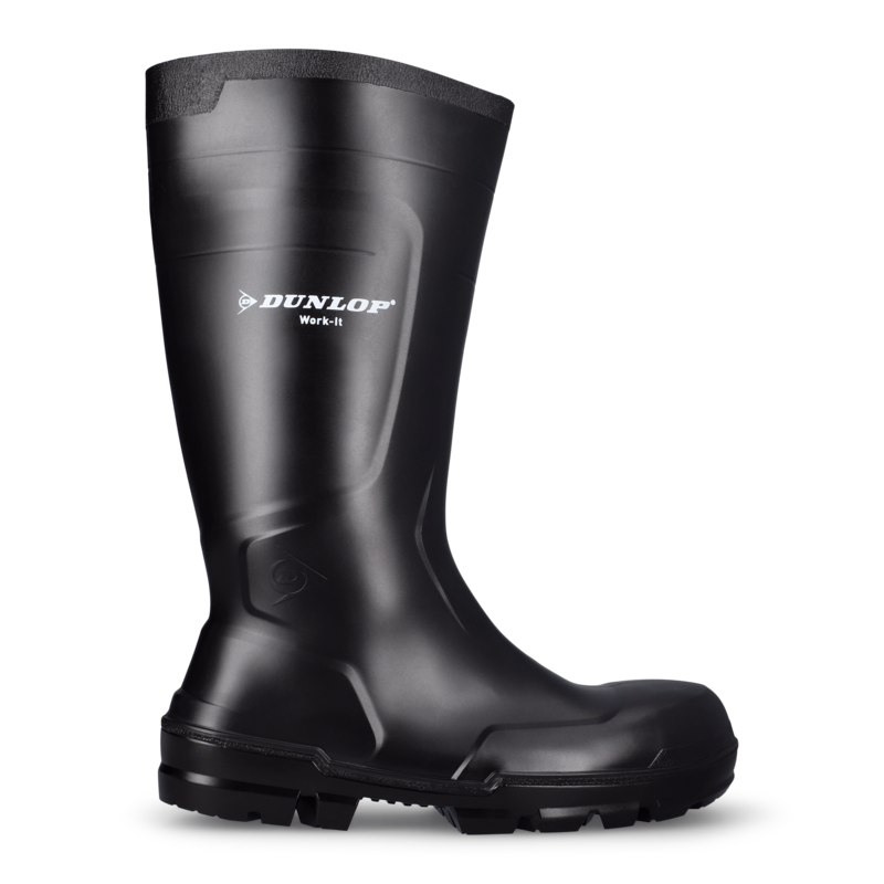 Sikkerhedgummistøvle 651302 Black, str. 35