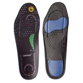 Brynje - Indlægssål Ultimate Footfit - Medium Sort