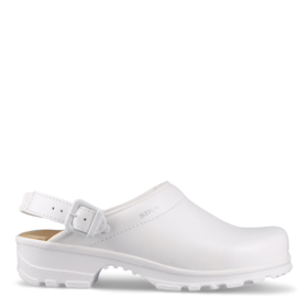 Sika footwear - Træsko m/hæl rem 8185 Hvid