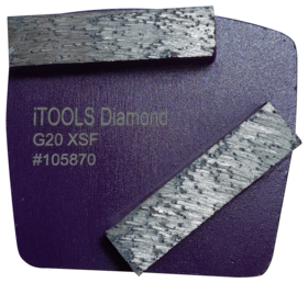 iTOOLS - Diamantsegment lilla t/G20 – blød/fugtig beton