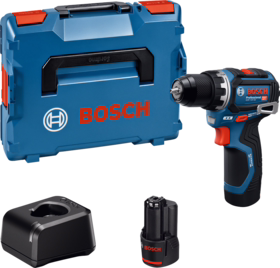 Bosch - Bore-/skruemaskine 12V GSR 12V-32, 2x2 Ah, L-BOXX