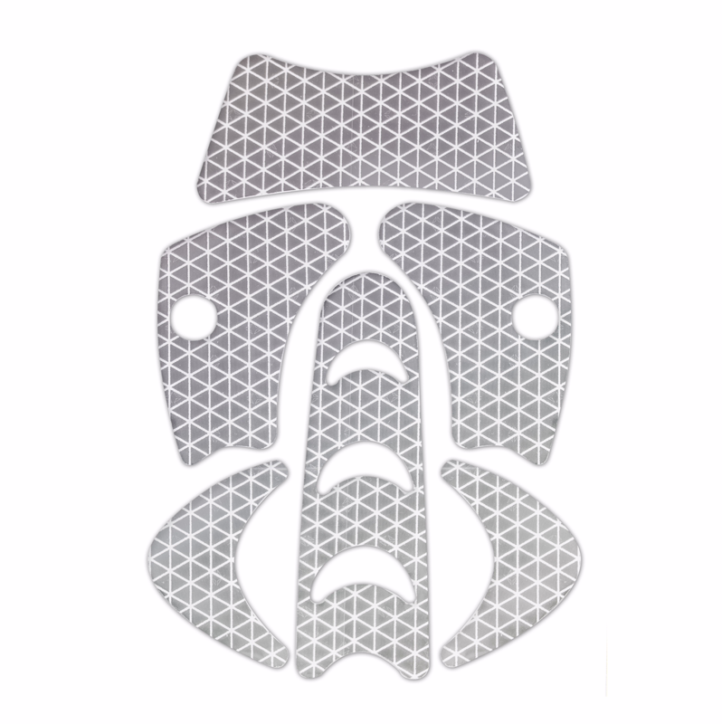 Reflekssæt Silver t/Kask hjelm
