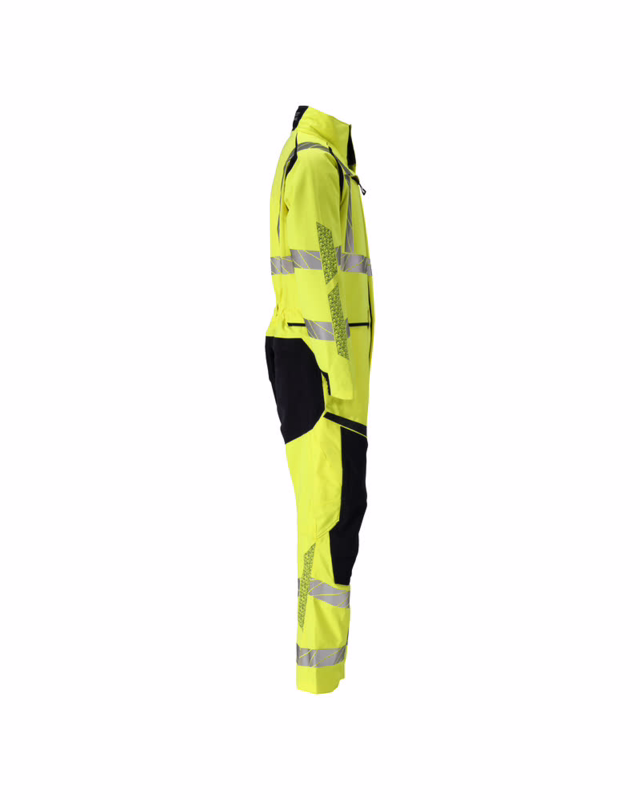 Kedeldragt 21319 Hi-vis Gul/marine, str. L