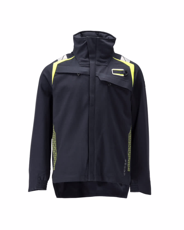 Skaljakke 21501 Mørk marine/Hi-vis gul, str. M