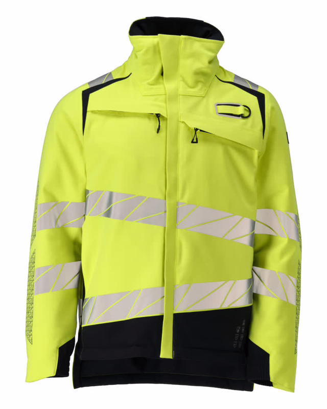 Vinterjakke 21335 Hi-vis gul/Mørk marine, str. S