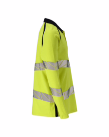 Mascot - Poloshirt L/Æ Hi-vis 21383 Gul/sort